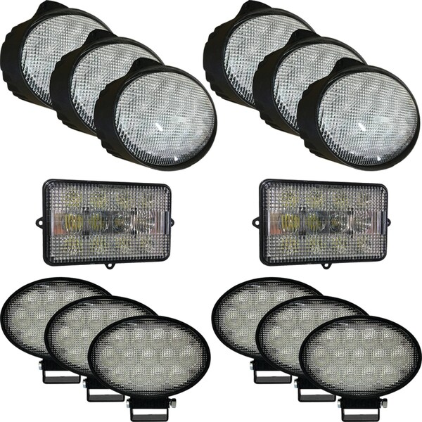 Tiger Lights Complete LED Light Kit For John Deere 9470 STS, 9560 STS Off-Road Light; JDKit-5 - main